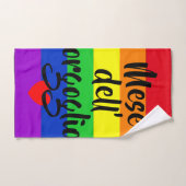 #LGBT #Liebe #pride #gay #lesbian #space #parade Badhandtuch Set (Handtuch)