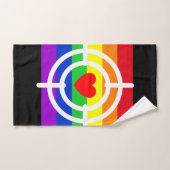 #LGBT #Liebe #pride #gay #lesbian #space #parade Badhandtuch Set (Handtuch)
