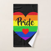 #LGBT #Liebe #pride #gay #lesbian #space #parade Badhandtuch Set (Handtuch)