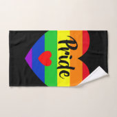 #LGBT #Liebe #pride #gay #lesbian #space #parade Badhandtuch Set (Handtuch)