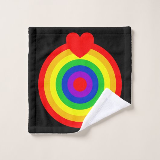 #LGBT #Liebe #pride #gay #lesbian #space #parade Badhandtuch Set (Waschlappen)