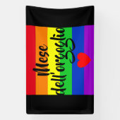#LGBT #Liebe #pride #gay #lesbian #space #parade Banner (Vertikal)