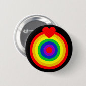 #LGBT #Liebe #pride #gay #lesbian #space #parade Button (Vorne & Hinten)