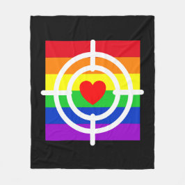 #LGBT #Liebe #pride #gay #lesbian #space #parade Fleecedecke