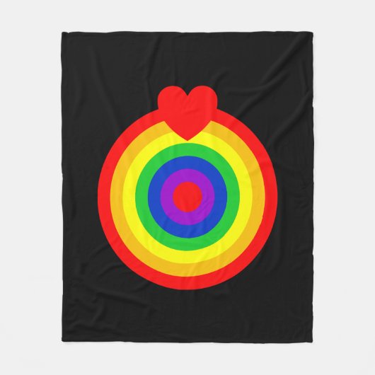 #LGBT #Liebe #pride #gay #lesbian #space #parade Fleecedecke (Vorderseite)