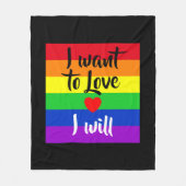 #LGBT #Liebe #pride #gay #lesbian #space #parade Fleecedecke (Vorderseite)