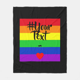 #LGBT #Liebe #pride #gay #lesbian #space #parade Fleecedecke