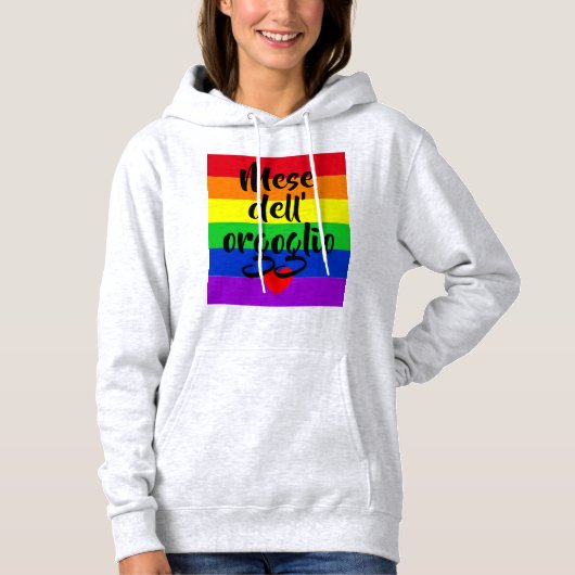 #LGBT #Liebe #pride #gay #lesbian #space #parade Hoodie (Vorderseite)