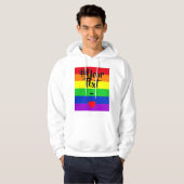 #LGBT #Liebe #pride #gay #lesbian #space #parade Hoodie (Vorne ganz)