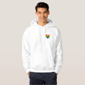 #LGBT #Liebe #pride #gay #lesbian #space #parade Hoodie (Vorne ganz)