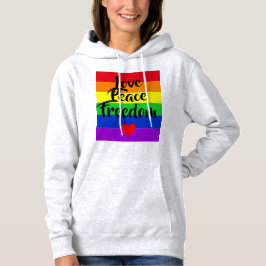 #LGBT #Liebe #pride #gay #lesbian #space #parade Hoodie