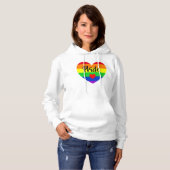 #LGBT #Liebe #pride #gay #lesbian #space #parade Hoodie (Vorne ganz)
