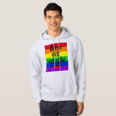 #LGBT #Liebe #pride #gay #lesbian #space #parade Hoodie (Vorne ganz)