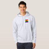 #LGBT #Liebe #pride #gay #lesbian #space #parade Hoodie (Vorne ganz)