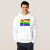#LGBT #Liebe #pride #gay #lesbian #space #parade Hoodie (Vorne ganz)