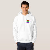 #LGBT #Liebe #pride #gay #lesbian #space #parade Hoodie (Vorne ganz)