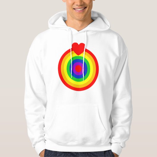 #LGBT #Liebe #pride #gay #lesbian #space #parade Hoodie (Vorderseite)