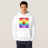 #LGBT #Liebe #pride #gay #lesbian #space #parade Hoodie (Vorne ganz)