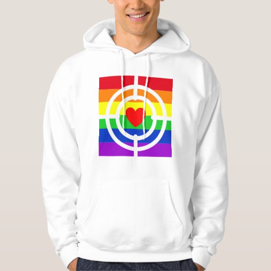 #LGBT #Liebe #pride #gay #lesbian #space #parade Hoodie (Vorderseite)