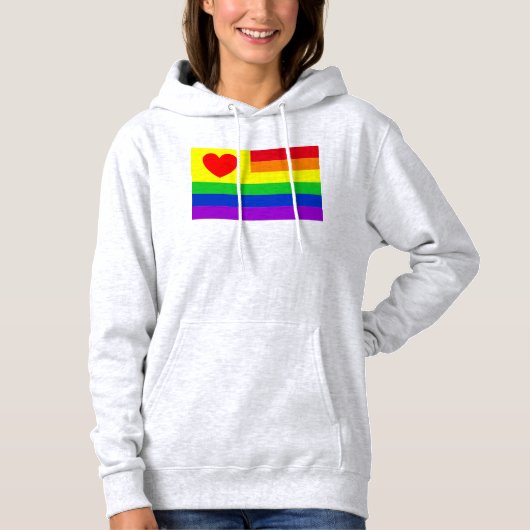 #LGBT #Liebe #pride #gay #lesbian #space #parade Hoodie (Vorderseite)