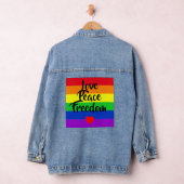 #LGBT #Liebe #pride #gay #lesbian #space #parade Jeansjacke (Hangar)