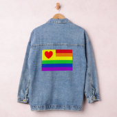 #LGBT #Liebe #pride #gay #lesbian #space #parade Jeansjacke (Hangar)