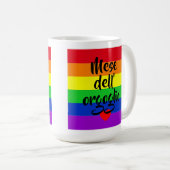 #LGBT #Liebe #pride #gay #lesbian #space #parade Kaffeetasse (VorderseiteRechts)