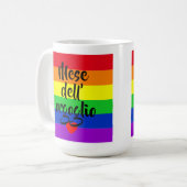 #LGBT #Liebe #pride #gay #lesbian #space #parade Kaffeetasse (Vorderseite Links)