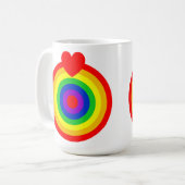 #LGBT #Liebe #pride #gay #lesbian #space #parade Kaffeetasse (Vorderseite Links)