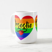 #LGBT #Liebe #pride #gay #lesbian #space #parade Kaffeetasse (Vorderseite Links)
