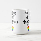 #LGBT #Liebe #pride #gay #lesbian #space #parade Kaffeetasse (Mittel)