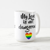 #LGBT #Liebe #pride #gay #lesbian #space #parade Kaffeetasse (VorderseiteRechts)