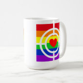 #LGBT #Liebe #pride #gay #lesbian #space #parade Kaffeetasse (VorderseiteRechts)