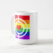 #LGBT #Liebe #pride #gay #lesbian #space #parade Kaffeetasse (Vorderseite Links)