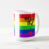 #LGBT #Liebe #pride #gay #lesbian #space #parade Kaffeetasse (VorderseiteRechts)