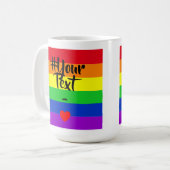 #LGBT #Liebe #pride #gay #lesbian #space #parade Kaffeetasse (Vorderseite Links)