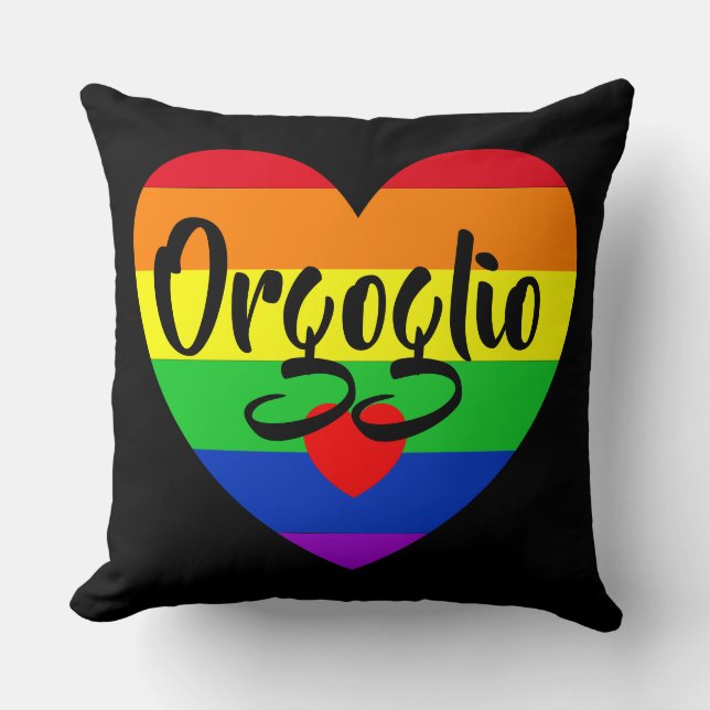 #LGBT #Liebe #pride #gay #lesbian #space #parade Kissen (Vorderseite)