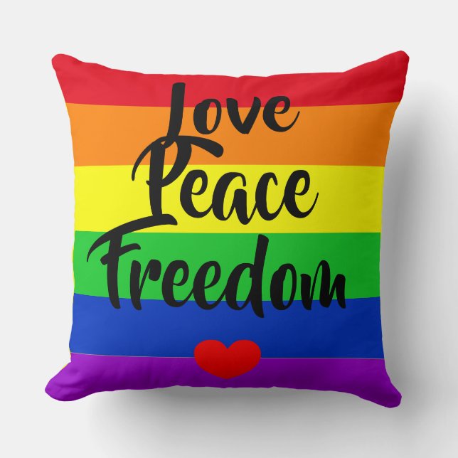 #LGBT #Liebe #pride #gay #lesbian #space #parade Kissen (Vorderseite)