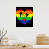 #LGBT #Liebe #pride #gay #lesbian #space #parade Poster (Küche)