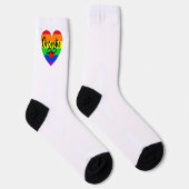 #LGBT #Liebe #pride #gay #lesbian #space #parade Socken (Rechts)