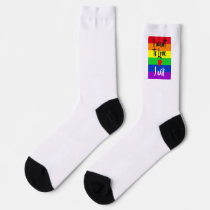#LGBT #Liebe #pride #gay #lesbian #space #parade Socken