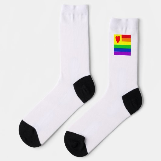 #LGBT #Liebe #pride #gay #lesbian #space #parade Socken (Linkes Detail)