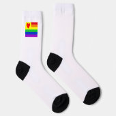 #LGBT #Liebe #pride #gay #lesbian #space #parade Socken (Rechts)