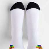 #LGBT #Liebe #pride #gay #lesbian #space #parade Socken (Oben)