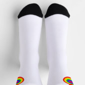 #LGBT #Liebe #pride #gay #lesbian #space #parade Socken (Oben)