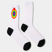 #LGBT #Liebe #pride #gay #lesbian #space #parade Socken (Rechts)