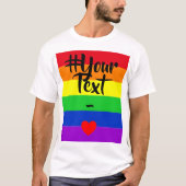 #LGBT #Liebe #pride #gay #lesbian #space #parade T-Shirt (Vorderseite)