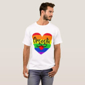 #LGBT #Liebe #pride #gay #lesbian #space #parade T-Shirt (Vorne ganz)