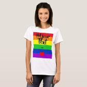 #LGBT #Liebe #pride #gay #lesbian #space #parade T-Shirt (Vorne ganz)