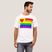 #LGBT #Liebe #pride #gay #lesbian #space #parade T-Shirt (Vorne ganz)